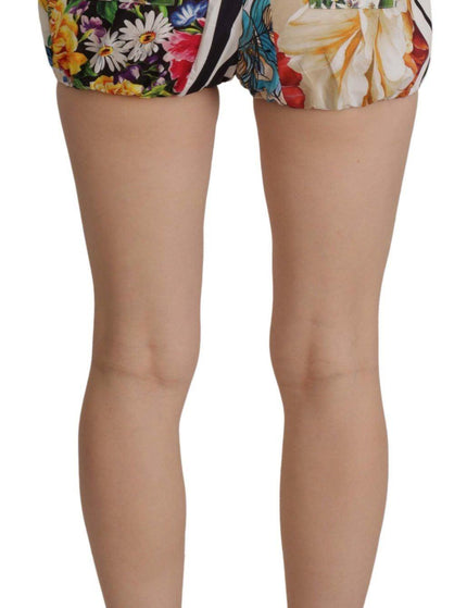 Dolce & Gabbana Multicolor High Waist Hot Pants Shorts - Ellie Belle