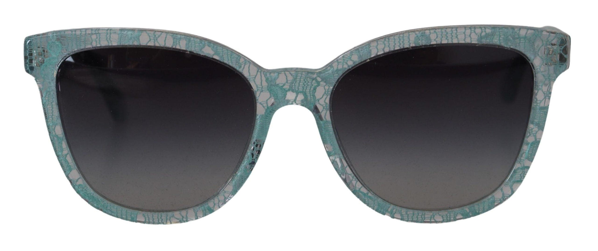 Dolce & Gabbana Blue Lace Crystal Acetate Butterfly DG4190 Sunglasses - Ellie Belle