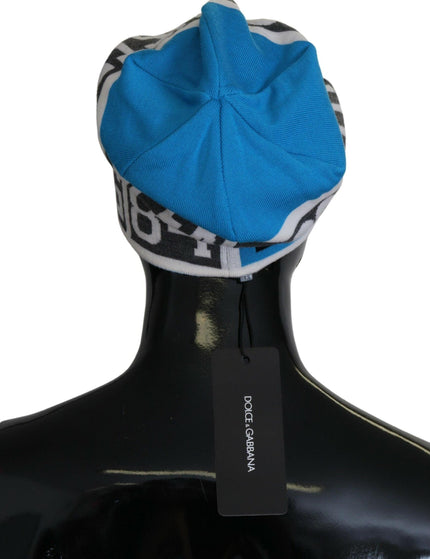 Dolce & Gabbana Multicolor Printed Women Winter Beanie Cap Hat - Ellie Belle