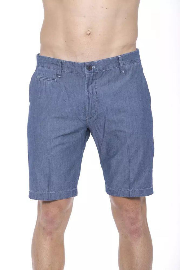 Armata Di Mare Blue Cotton Shorts - Ellie Belle