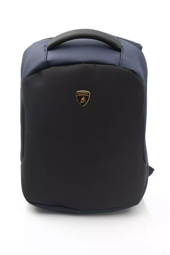 Automobili Lamborghini Blue Nylon Backpack - Ellie Belle