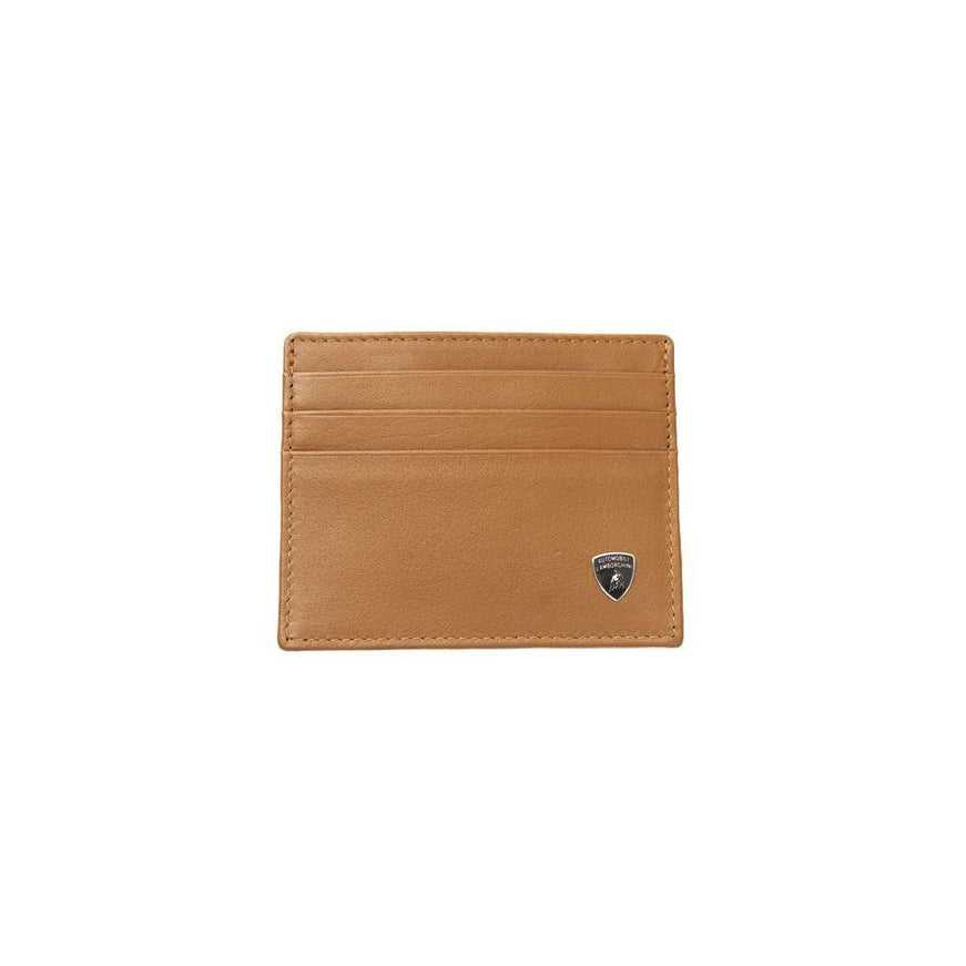 Automobili Lamborghini Yellow CALF Leather Wallet - Ellie Belle