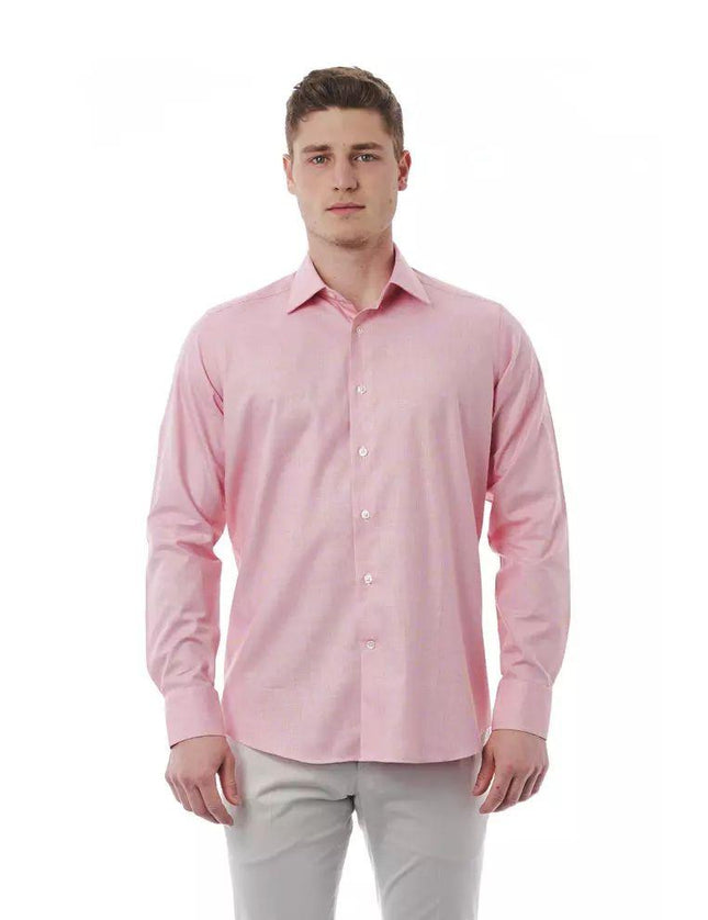 Bagutta Pink Cotton Shirt - Ellie Belle