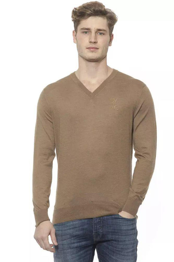 Billionaire Italian Couture Beige Cashmere Sweater - Ellie Belle