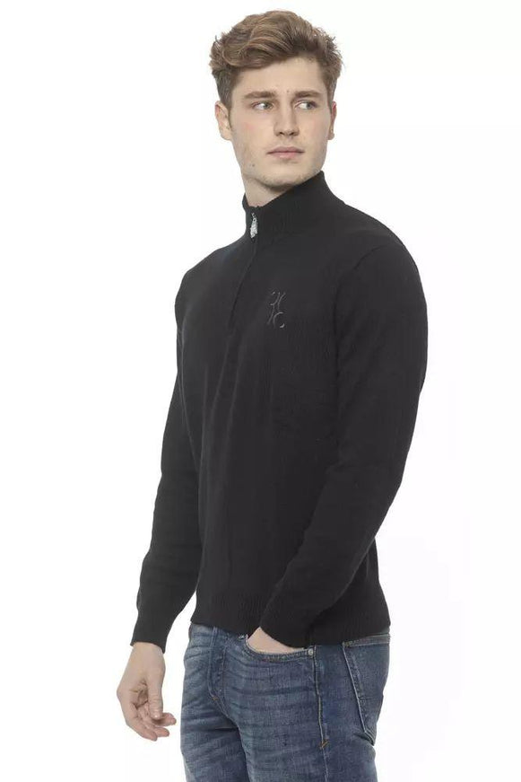 Billionaire Italian Couture Black Cashmere Sweater - Ellie Belle