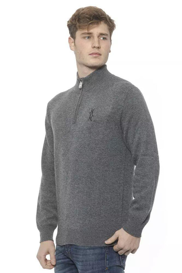 Billionaire Italian Couture Gray Cashmere Sweater - Ellie Belle