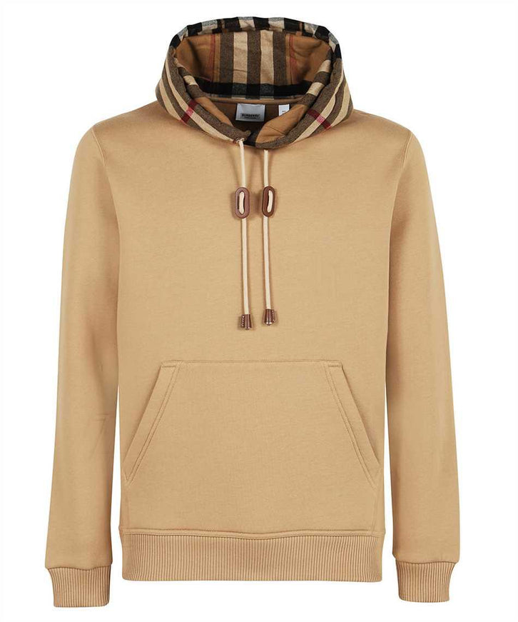 Burberry Camel Brown Cotton Samuel Hoodie - Ellie Belle