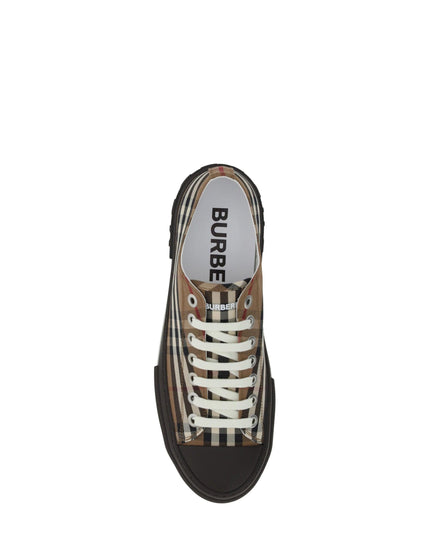 Burberry TNR Jack Brown Low Sneakers - Ellie Belle