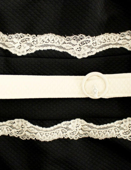 Cavalli Black lace sheath dress - Ellie Belle