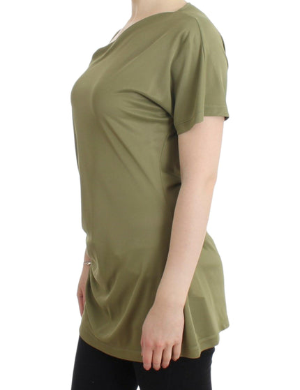 Cavalli Green blouse top - Ellie Belle