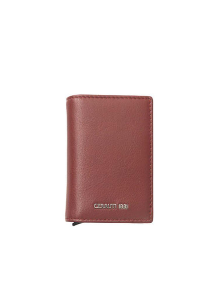 Cerruti 1881 Red CALF Leather Wallet - Ellie Belle