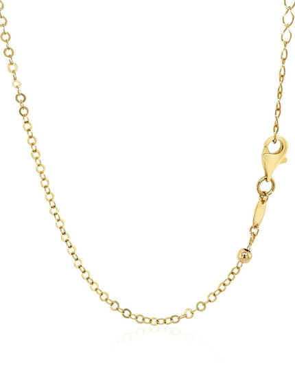 Choker Necklace with Hammered Beads in 14k Yellow Gold - Ellie Belle
