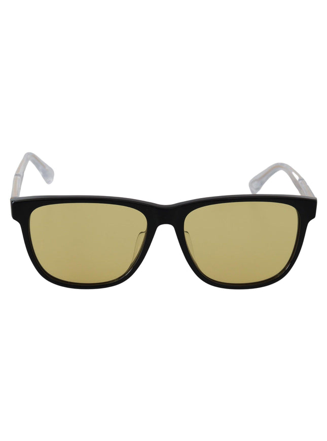 Diesel Black Frame DL0330-D 01E 57 Yellow Transparent Lenses Sunglasses - Ellie Belle