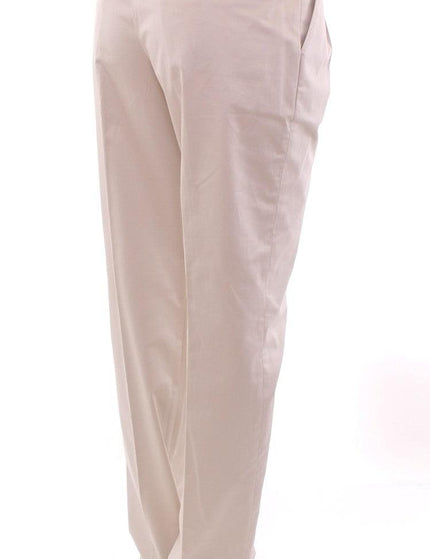 Dolce & Gabbana Beige Cotton Chinos Pants