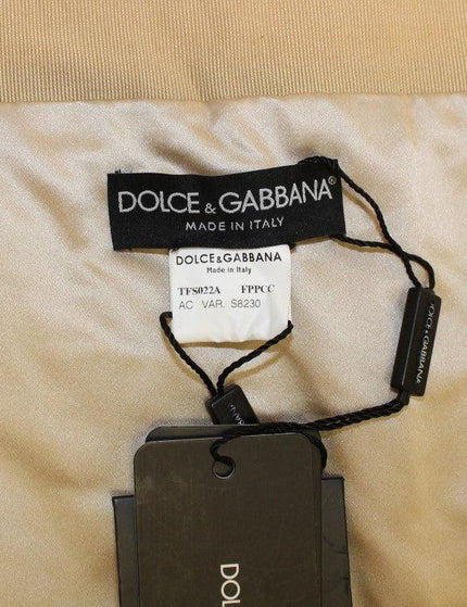 Dolce & Gabbana Beige MINK Fur Scarf Foulard Neck Wrap - Ellie Belle