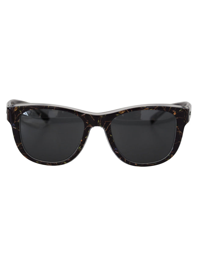 Dolce & Gabbana Black Bird Square Full Rim Acetate DG4284 Sunglasses - Ellie Belle