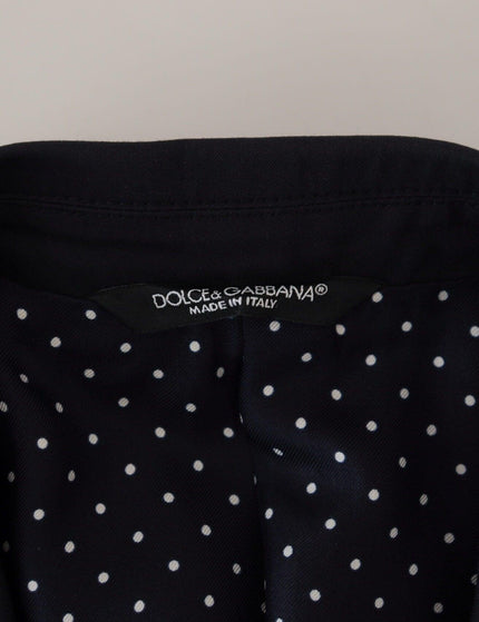 Dolce & Gabbana Black Cotton Formal Taormina Blazer - Ellie Belle