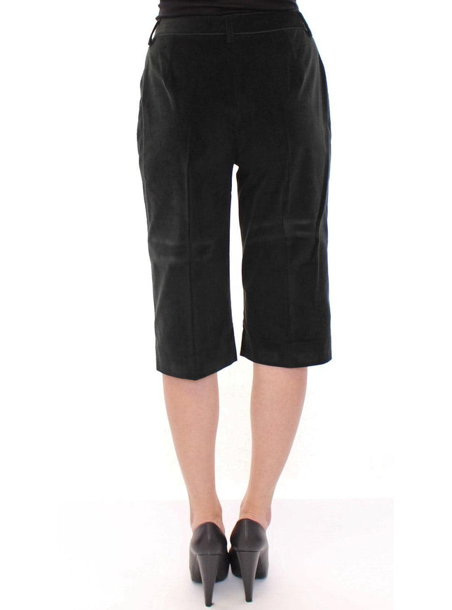 Dolce & Gabbana Black cotton shorts pants - Ellie Belle