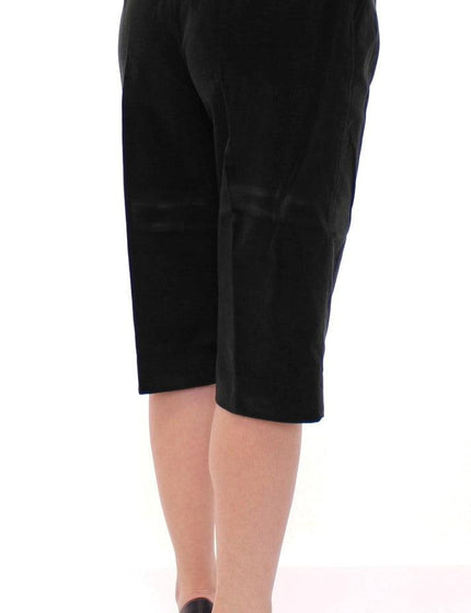 Dolce & Gabbana Black cotton shorts pants - Ellie Belle