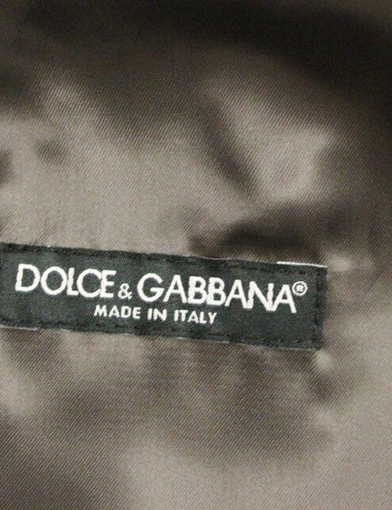 Dolce & Gabbana Black Cotton Single Breasted Vest Gilet - Ellie Belle