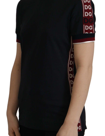 Dolce & Gabbana Black #DGMillennials 100% Cotton T-shirt - Ellie Belle