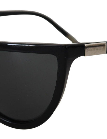 Dolce & Gabbana Black Frame Semi Circular DG4133 Sunglasses - Ellie Belle