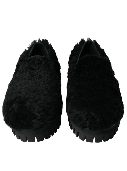 Dolce & Gabbana Men's Leather Slip-on Loafers