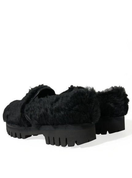 Dolce & Gabbana Men's Leather Slip-on Loafers