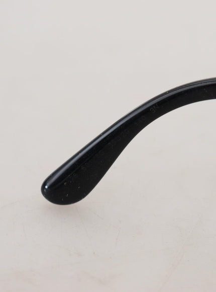 Dolce & Gabbana Black Gold Sequin Butterfly Polarized DG4326 Sunglasses