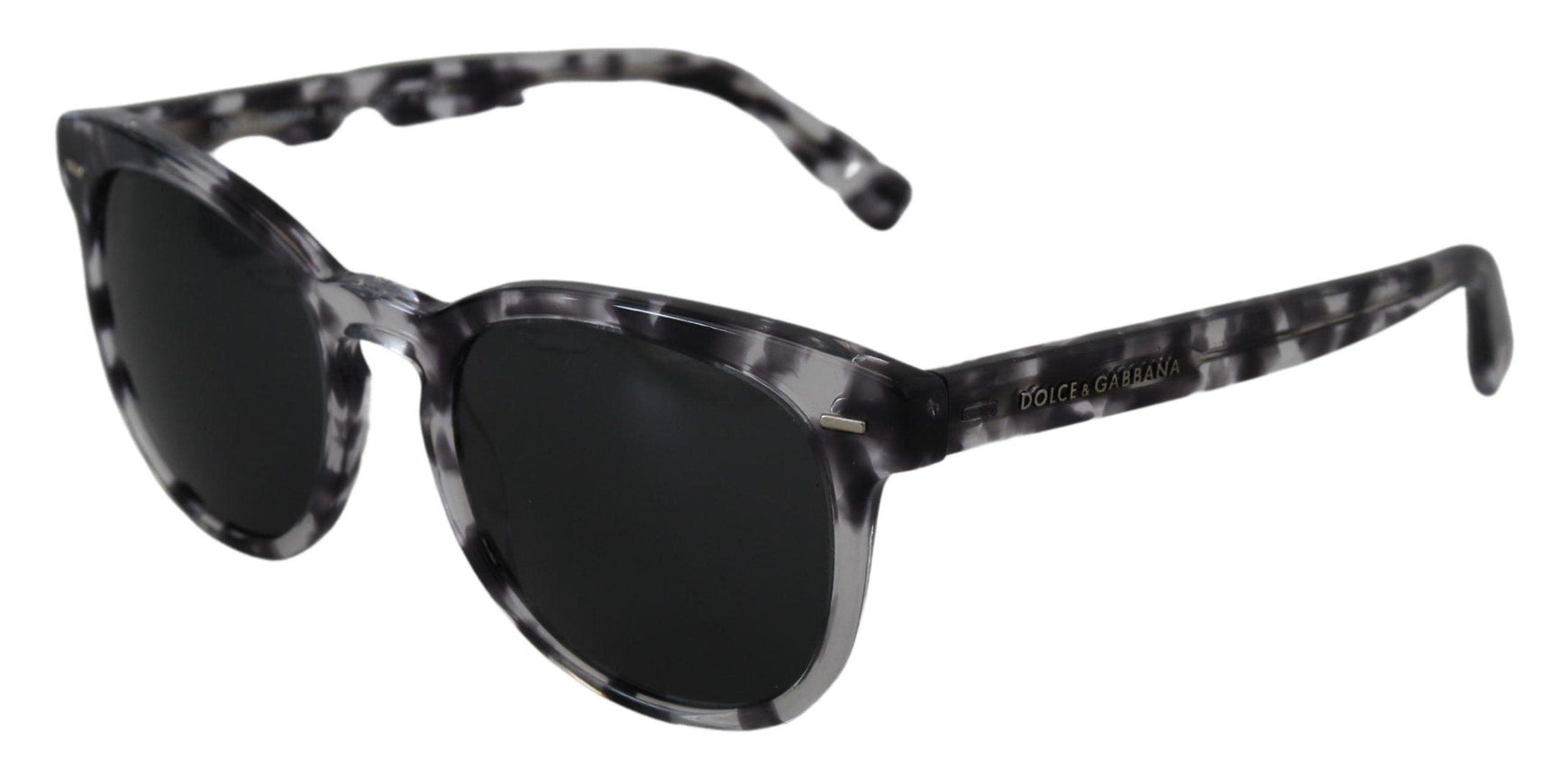 Dolce & Gabbana Black Havana Frame Square Lens DG4254F Sunglasses - Ellie Belle