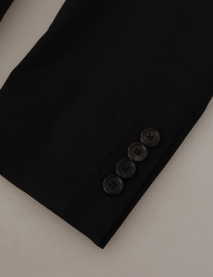 Dolce & Gabbana Black Jacket Vest 2 Piece MARTINI Blazer - Ellie Belle