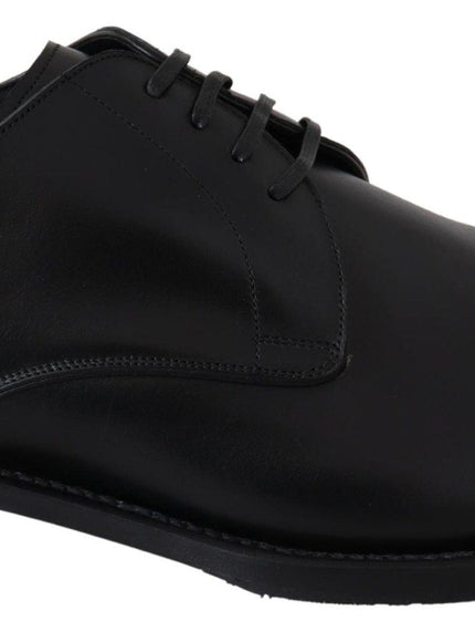 Dolce & Gabbana Black Leather SARTORIA Hand Made Shoes