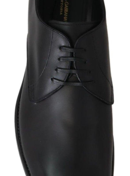 Dolce & Gabbana Black Leather SARTORIA Hand Made Shoes