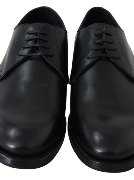 Dolce & Gabbana Black Leather SARTORIA Hand Made Shoes