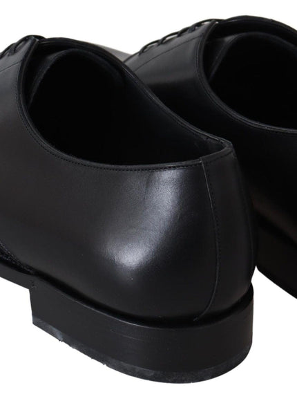 Dolce & Gabbana Black Leather SARTORIA Hand Made Shoes