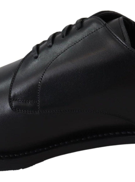 Dolce & Gabbana Black Leather SARTORIA Hand Made Shoes