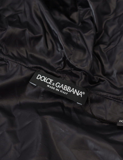 Dolce & Gabbana Black Logo Whole Head Wrap One Size Cotton Hat - Ellie Belle