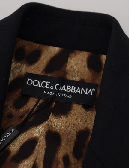 Dolce & Gabbana Black Long Sleeves Single Breasted Jacket - Ellie Belle