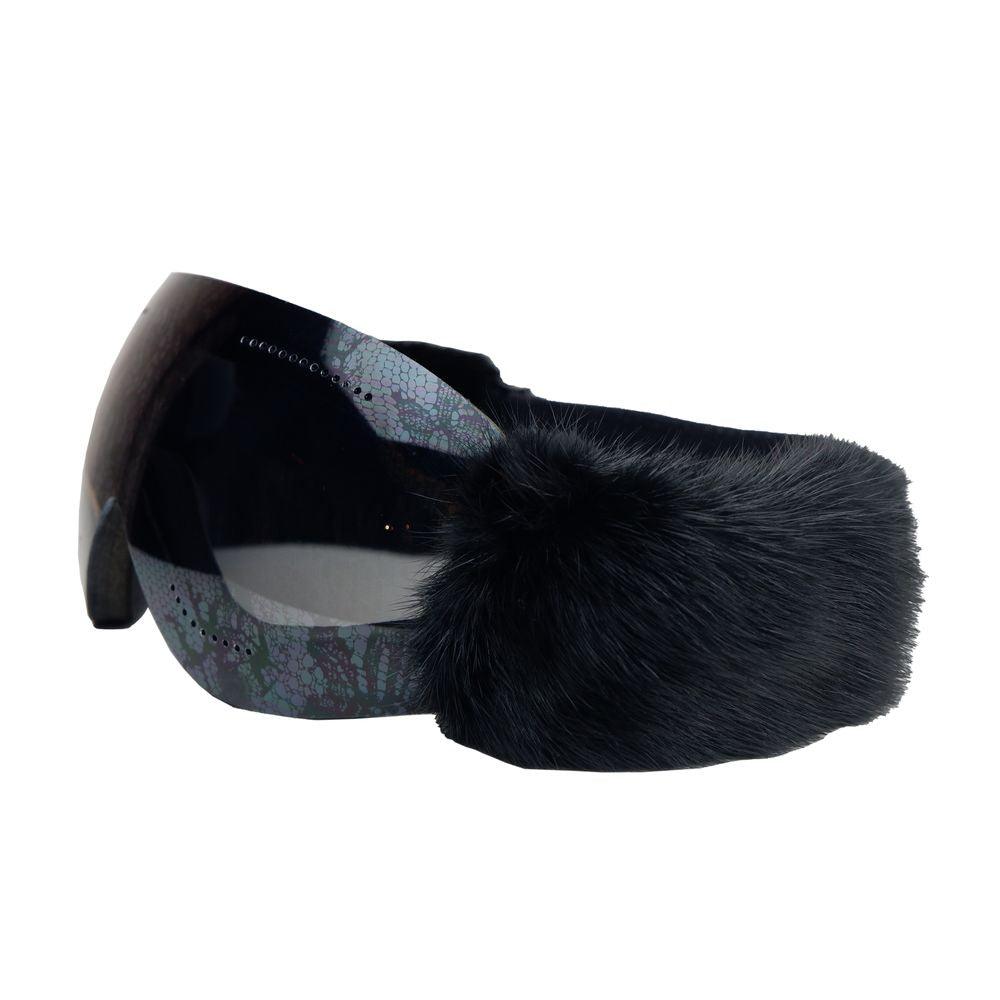 Dolce & Gabbana Black Mink Sunglasses - Ellie Belle