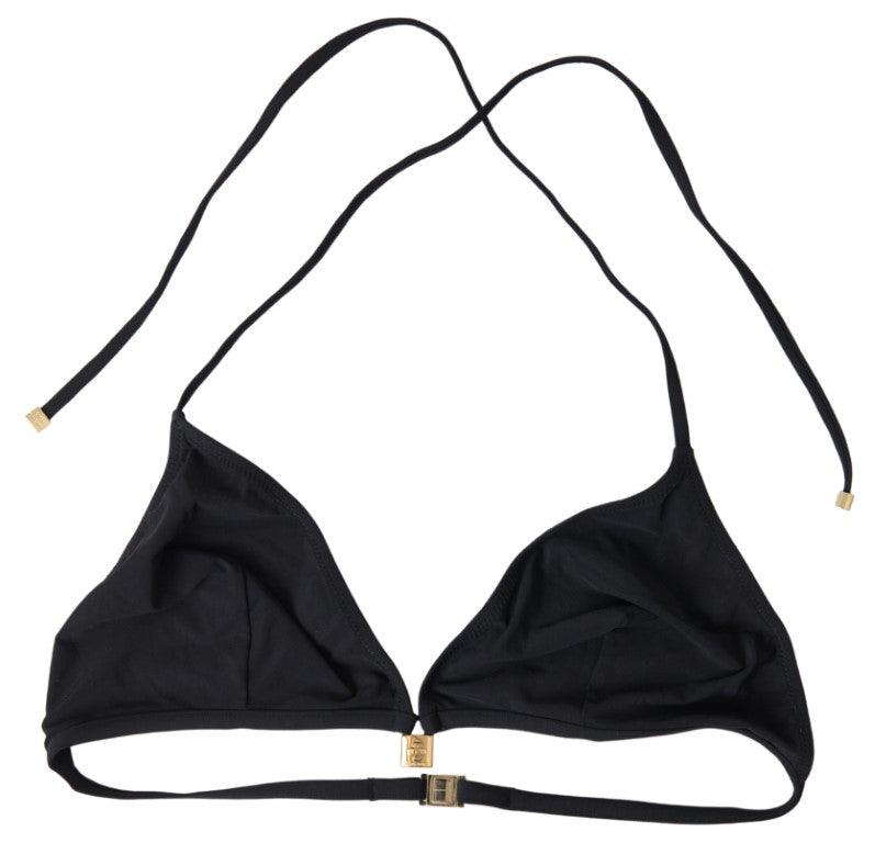 Dolce & Gabbana Black Nylon Beachwear Swimwear 2 Piece Bikini - Ellie Belle