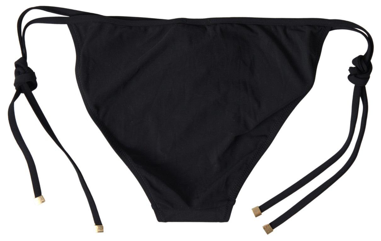 Dolce & Gabbana Black Nylon Beachwear Swimwear 2 Piece Bikini - Ellie Belle