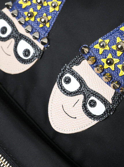 Dolce & Gabbana Black Nylon #DGFamily Backpack VULCANO Bag - Ellie Belle