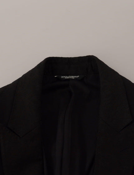 Dolce & Gabbana Black Polyester Formal 2 Piece MARTINI Suit - Ellie Belle