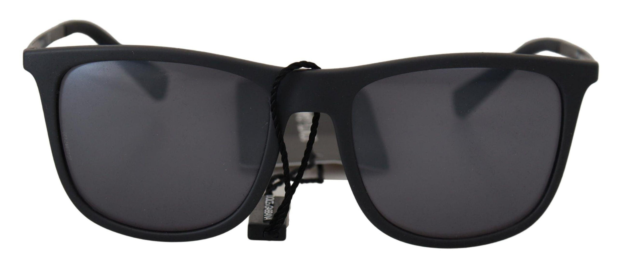 Dolce & Gabbana Black Rubber Full Rim Eyewear Unisex Sunglasses - Ellie Belle