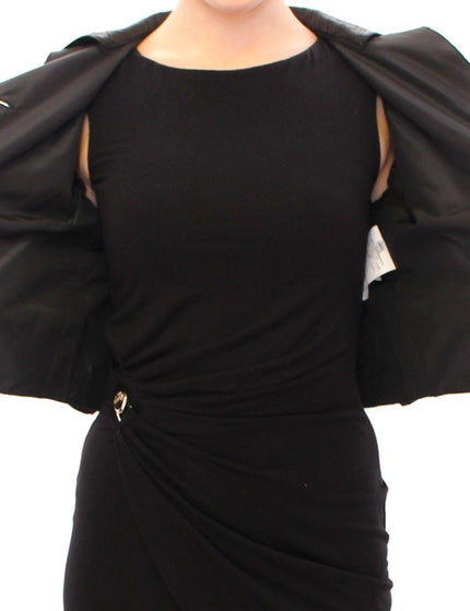 Dolce & Gabbana Black Short Bolero Shrug Jacket Coat
