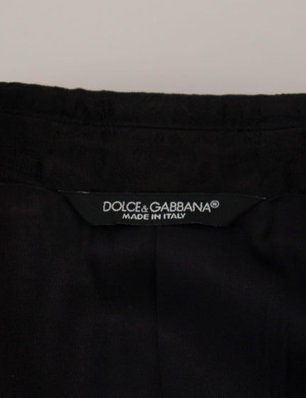 Dolce & Gabbana Black Single Breasted 2 Piece MARTINI Suit - Ellie Belle