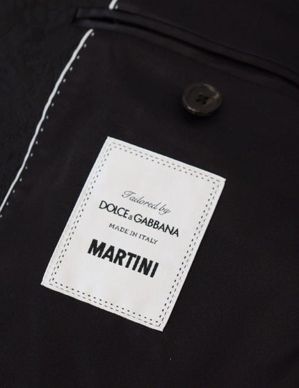 Dolce & Gabbana Black Single Breasted 2 Piece MARTINI Suit - Ellie Belle