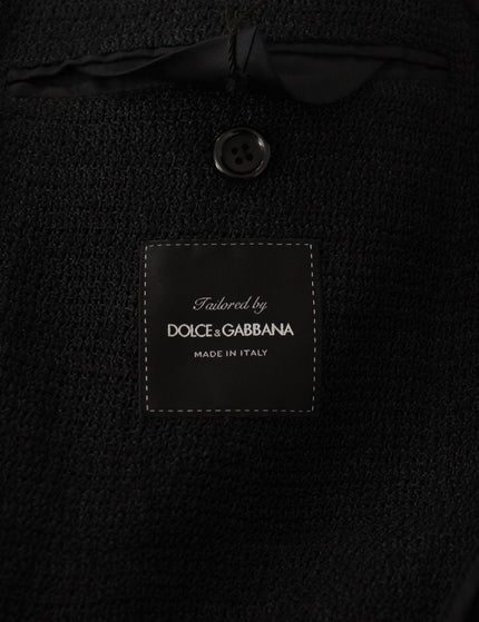 Dolce & Gabbana Black Single Breasted Coat Men Blazer - Ellie Belle