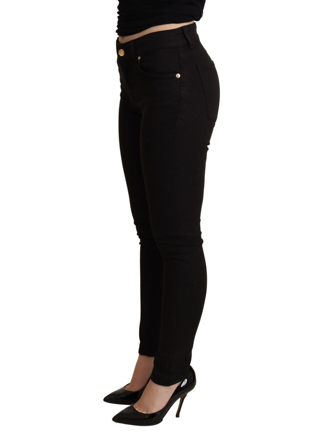 Dolce & Gabbana Black Skinny Denim Trouser Cotton Stretch Jeans - Ellie Belle