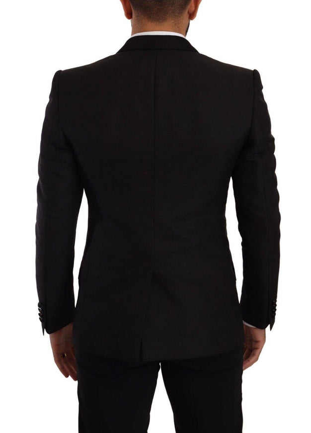 Dolce & Gabbana Black Slim Fit 2 Piece SICILIA Blazer - Ellie Belle